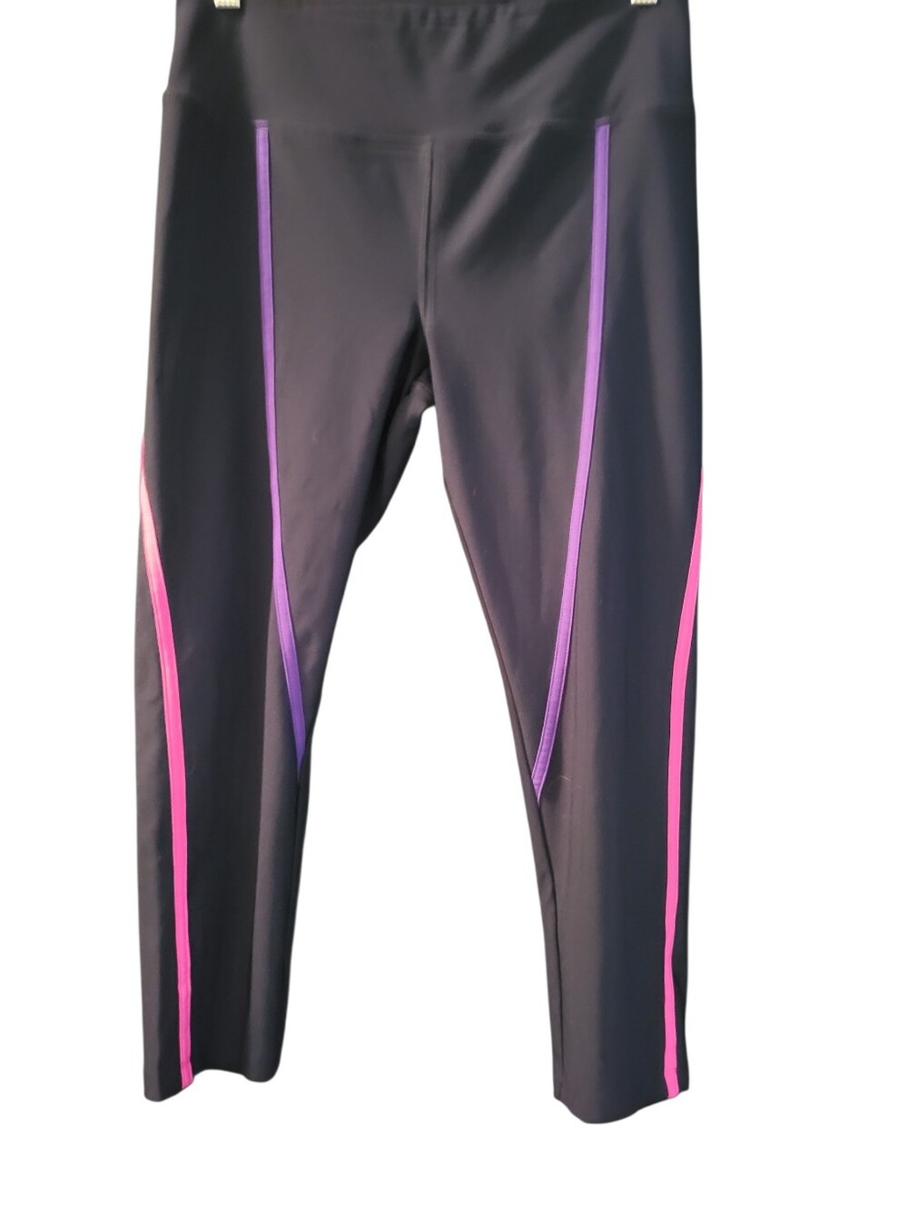 Vogo Leggings with Side Stripes Black sz M